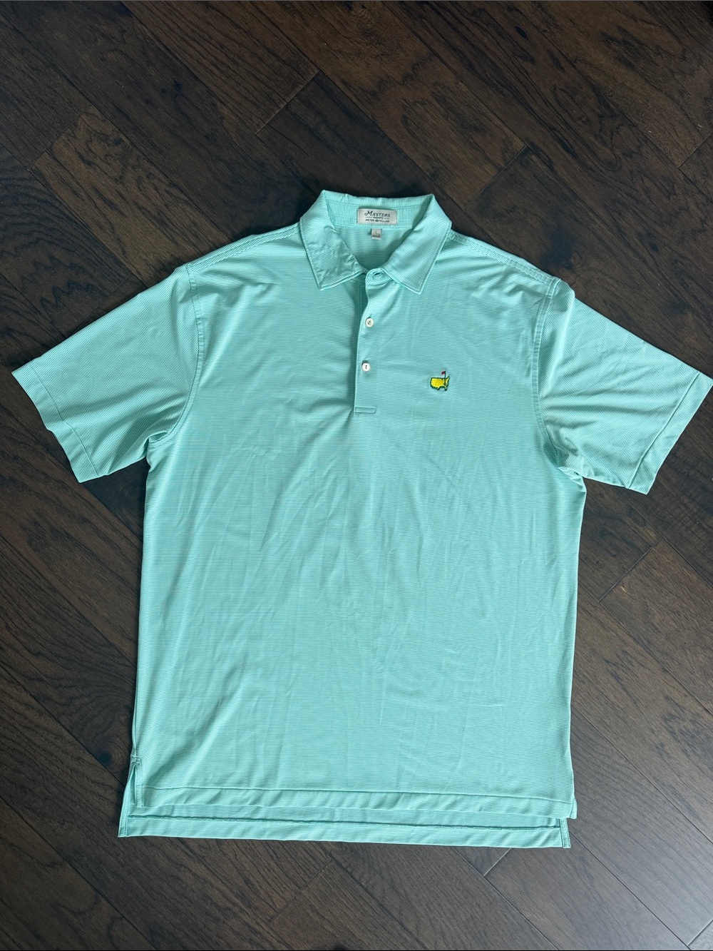 Masters Peter Millar Golf Shirt - Sz Large (like new)